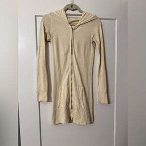 Longline slim-fit hoodie